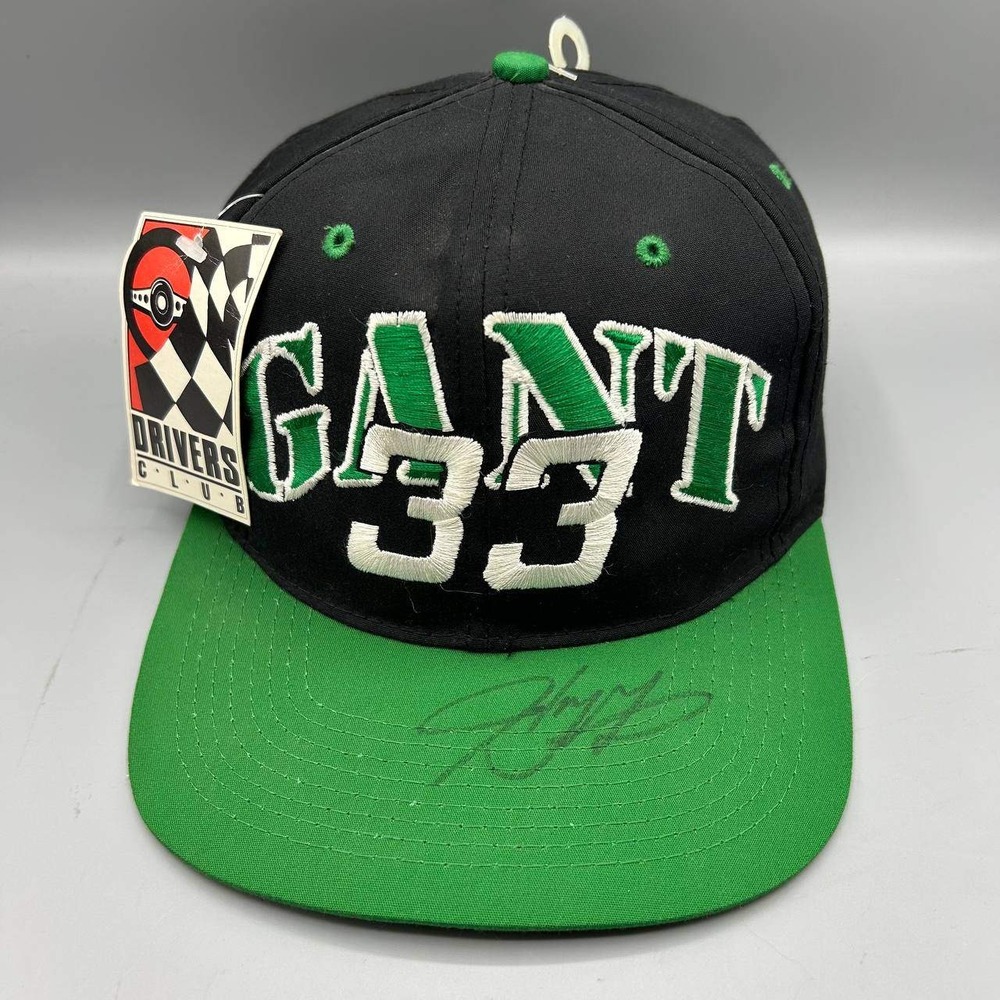 Vintage Harry Gant #33 Racing Nascar Hat Men Competitor Snap Back Cap Signature